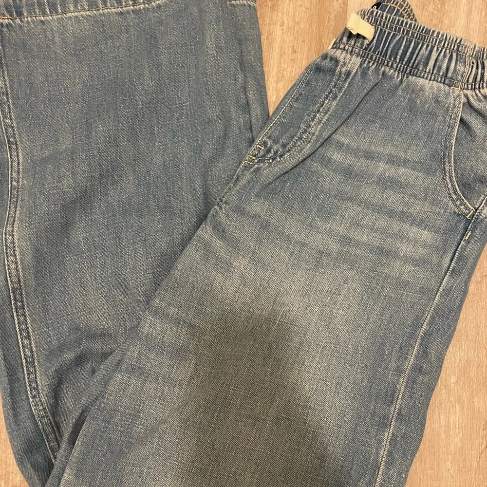 GAP Light Blue Kids Denim Jogger Jeans